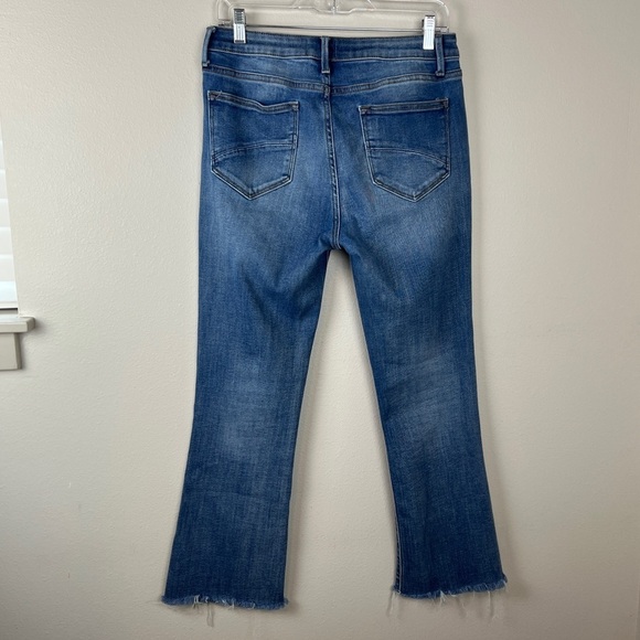Driftwood Jeans Roxy Denim Cropped Raw Hem High Rise - Picture 3 of 5